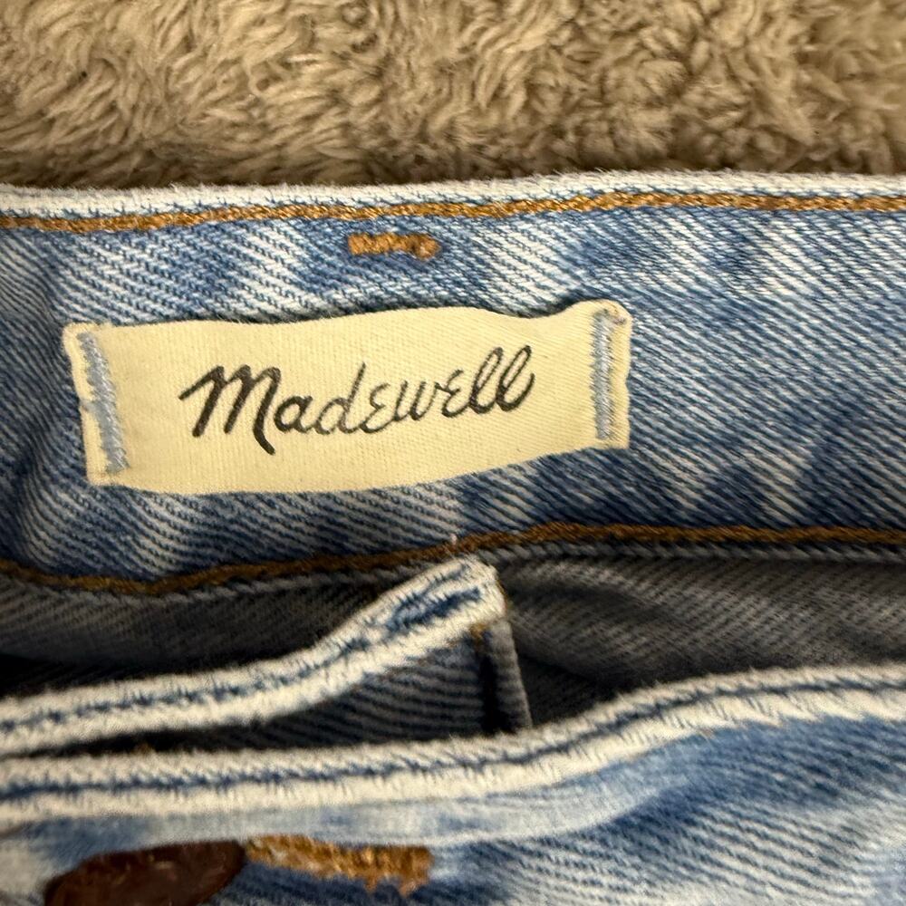 Madewell Relaxed Denim Shorts 33 Cutoff Jean Jorts Style AJ242 - Picture 6 of 14